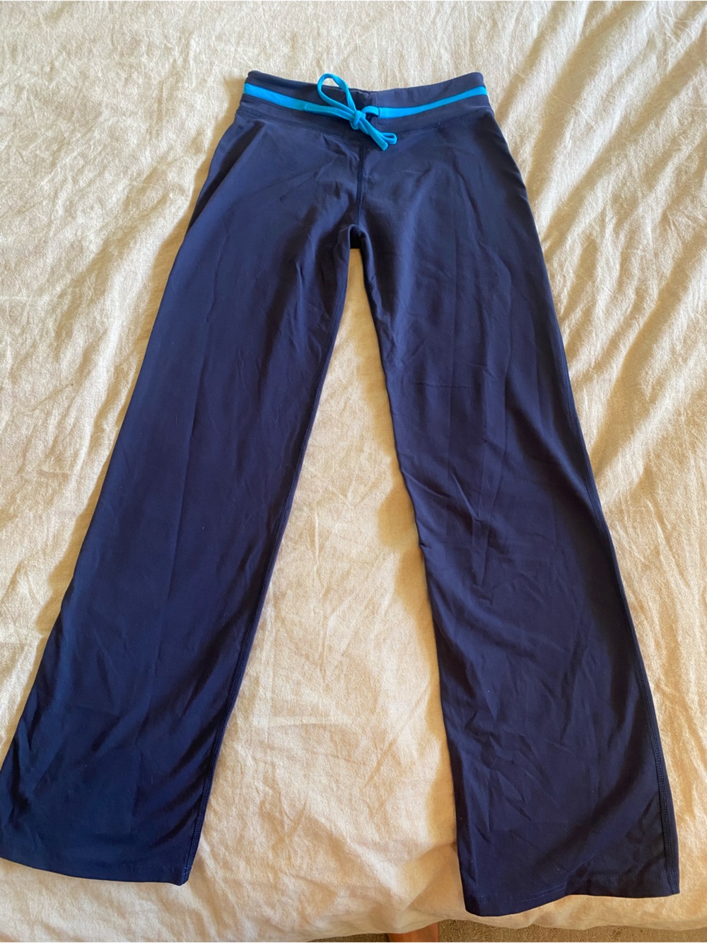 Vintage Tuff Athletics Made in Canada Bootcut Yoga Pants Navy  S
